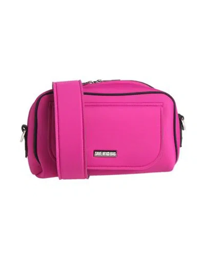 Save My Bag Woman Cross-body Bag Mauve Size - Polyester, Polyamide, Elastane In Purple