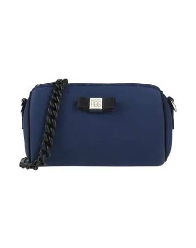 Save My Bag Woman Cross-body Bag Midnight Blue Size - Peek (polyether - Ether - Ketone), Polyamide,