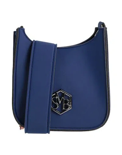 Save My Bag Woman Cross-body Bag Navy Size - Polyamide, Elastane