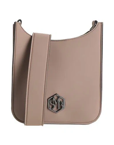 Save My Bag Woman Cross-body Bag Taupe Size - Recycled Polyamide, Elastane In Grey