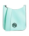 Save My Bag Woman Cross-body Bag Turquoise Size - Recycled Polyamide, Elastane In Blue