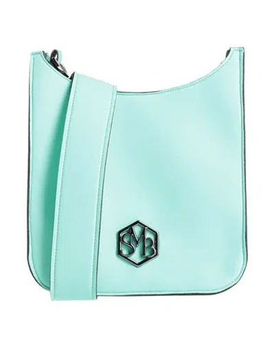 Save My Bag Woman Cross-body Bag Turquoise Size - Recycled Polyamide, Elastane In Blue