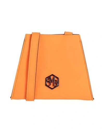 Save My Bag Woman Cross-body Bag Orange Size - Recycled Polyester, Elastane