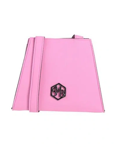 Save My Bag Woman Cross-body Bag Pink Size - Recycled Polyester, Elastane