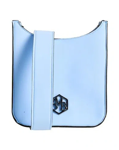 Save My Bag Woman Cross-body Bag Sky Blue Size - Recycled Polyamide, Elastane