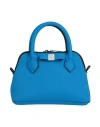 Save My Bag Woman Handbag Azure Size - Peek (polyether - Ether - Ketone), Polyester, Elastane In Blue