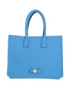 Save My Bag Woman Handbag Azure Size - Peek (polyether - Ether - Ketone), Polyester, Elastane In Blue