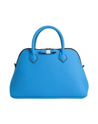 Save My Bag Woman Handbag Azure Size - Polyamide, Elastane In Blue