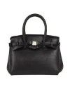 Save My Bag Woman Handbag Black Size - Peek (polyether - Ether - Ketone), Polyamide, Elastane In Black