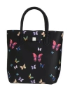 Save My Bag Woman Handbag Black Size - Peek (polyether - Ether - Ketone), Polyester, Elastane In Black