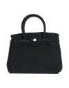 Save My Bag Woman Handbag Black Size - Polyamide, Elastane