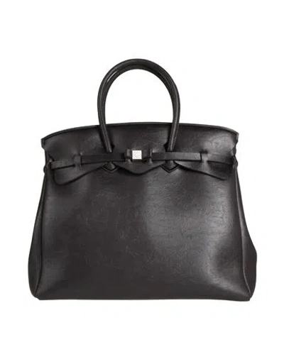 Save My Bag Woman Handbag Black Size - Polyamide, Elastane