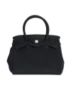 Save My Bag Woman Handbag Black Size - Polyamide, Elastane In Black