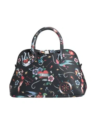 Save My Bag Woman Handbag Black Size - Polyamide, Elastane