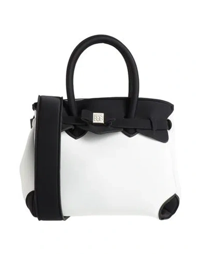 Save My Bag Woman Handbag Black Size - Polyester, Elastane
