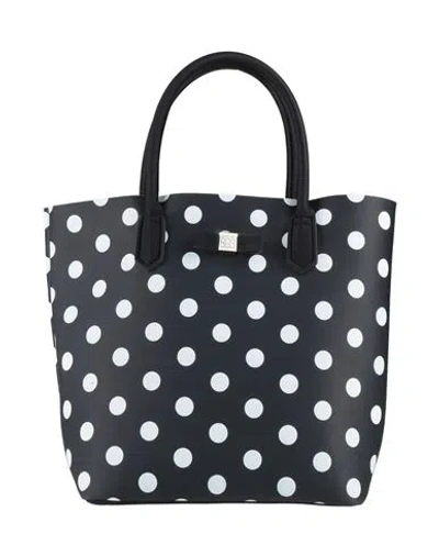 Save My Bag Woman Handbag Black Size - Polyethylene, Polyester, Elastane
