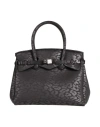 Save My Bag Woman Handbag Black Size - Polyethylene, Polyester, Elastane