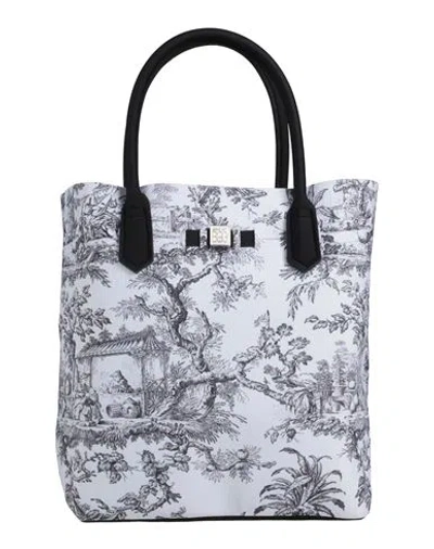 Save My Bag Woman Handbag Black Size - Polyethylene, Polyester, Elastane