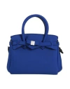 Save My Bag Woman Handbag Blue Size - Peek (polyether - Ether - Ketone), Polyamide, Elastane