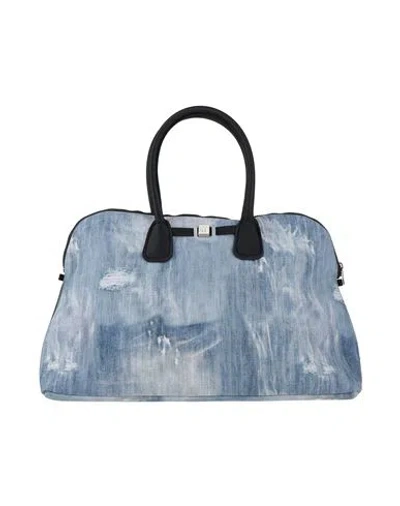 Save My Bag Woman Handbag Blue Size - Peek (polyether - Ether - Ketone), Polyamide, Elastane