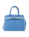 Save My Bag Woman Handbag Blue Size - Polyamide, Elastane In Blue