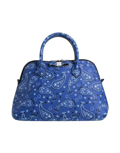 Save My Bag Woman Handbag Blue Size - Polyamide, Elastane