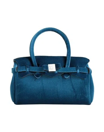 Save My Bag Woman Handbag Blue Size - Polyamide, Elastane