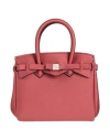 Save My Bag Woman Handbag Brick Size - Polyamide, Elastane In Red