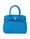Save My Bag Woman Handbag Bright Blue Size - Peek (polyether - Ether - Ketone), Polyamide, Elastane