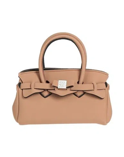 Save My Bag Woman Handbag Camel Size - Polyamide, Elastane In Beige