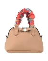 Save My Bag Woman Handbag Camel Size - Polyethylene, Polyamide, Elastane, Silk In Beige