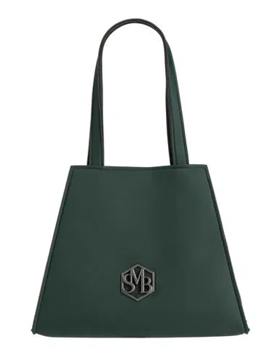 Save My Bag Woman Handbag Dark Green Size - Polyamide, Elastane