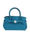 Save My Bag Woman Handbag Deep Teal Size - Polyamide, Elastane In Green