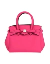 Save My Bag Woman Handbag Fuchsia Size - Peek (polyether - Ether - Ketone), Polyamide, Elastane In Pink