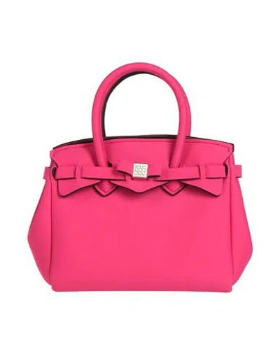 Save My Bag Woman Handbag Fuchsia Size - Peek (polyether - Ether - Ketone), Polyamide, Elastane In Pink