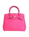 Save My Bag Woman Handbag Fuchsia Size - Polyamide, Elastane In Pink