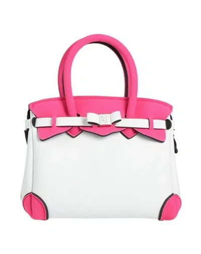 Save My Bag Woman Handbag Fuchsia Size - Polyamide, Elastane In Pink