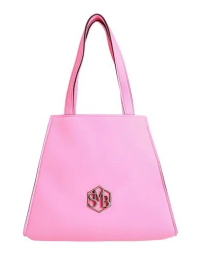 Save My Bag Woman Handbag Fuchsia Size - Polyamide, Elastane In Pink