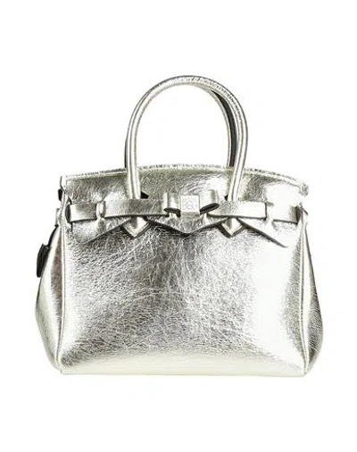 Save My Bag Woman Handbag Gold Size - Polyamide, Elastane