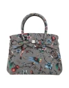 Save My Bag Woman Handbag Grey Size - Peek (polyether - Ether - Ketone), Polyester, Elastane In Grey