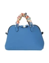 Save My Bag Woman Handbag Light Blue Size - Peek (polyether - Ether - Ketone), Polyamide, Elastane, In Blue