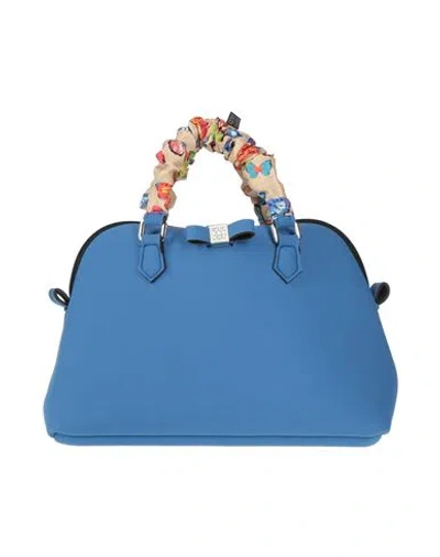 Save My Bag Woman Handbag Light Blue Size - Peek (polyether - Ether - Ketone), Polyamide, Elastane,