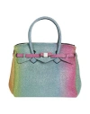 Save My Bag Woman Handbag Light Blue Size - Peek (polyether - Ether - Ketone), Polyester, Elastane In Blue