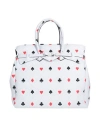 Save My Bag Woman Handbag Light Grey Size - Peek (polyether - Ether - Ketone), Polyamide, Elastane In Grey