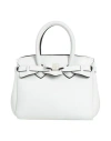 Save My Bag Woman Handbag Light Grey Size - Polyamide, Elastane In Gray