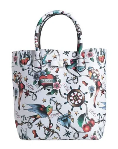 Save My Bag Woman Handbag Light Grey Size - Polyamide, Elastane In Gray