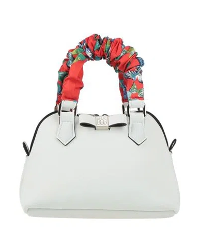 Save My Bag Woman Handbag Light Grey Size - Polyethylene, Polyamide, Elastane