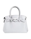 Save My Bag Woman Handbag Light Grey Size - Peek (polyether - Ether - Ketone), Polyamide, Elastane In Gray