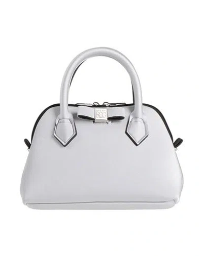 Save My Bag Woman Handbag Light Grey Size - Polyamide, Elastane In Gray