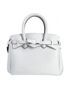 Save My Bag Woman Handbag Light Grey Size - Peek (polyether - Ether - Ketone), Polyamide, Elastane In Gray